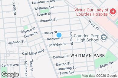 Map image of the property - 1232 Jackson St