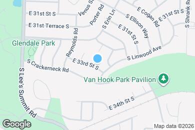 Map image of the property - 16504 E 33rd St S