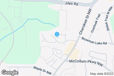 Map image of the property - 1031 Plantation Way NW