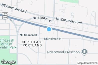 Map image of the property - 4606 NE Lombard St