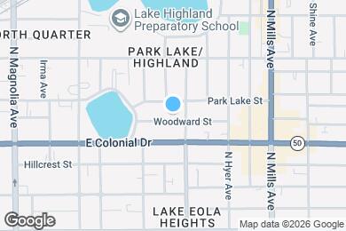 Map image of the property - 643 Woodward St