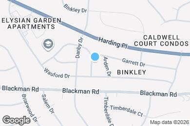 Map image of the property - 4812 E Longdale Dr