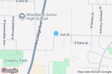 Map image of the property - 1780 N Walnut Ave