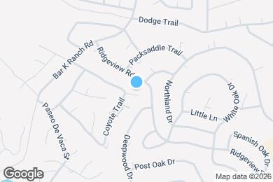 Map image of the property - 21475 Coyote Trl