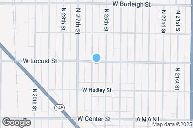 Map image of the property - 2876 N 26th St
