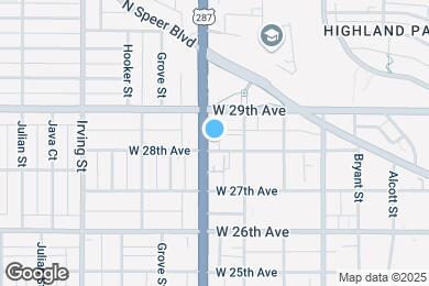 Map image of the property - Recently updated Jefferson Park home with ...