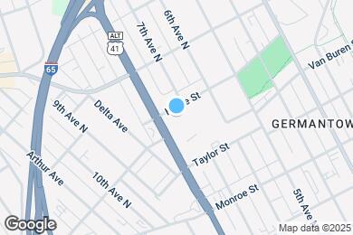 Map image of the property - 1400 Rosa L Parks Blvd