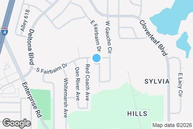 Map image of the property - 784 E Fairbairn Dr