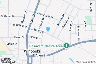 Map image of the property - 85 E Spring St