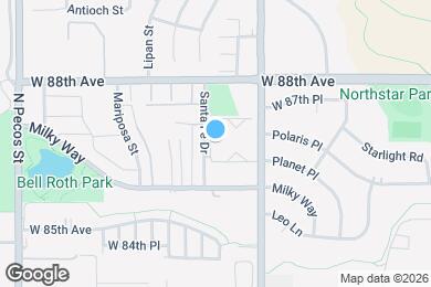 Map image of the property - 8701 Huron St