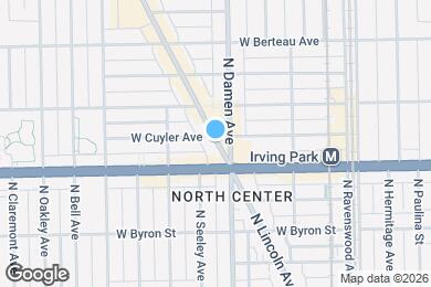 Map image of the property - 4024 N Lincoln Ave