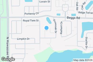 Map image of the property - 7431 Little Pond Ct