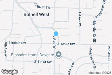 Map image of the property - 21521 4th Ave W