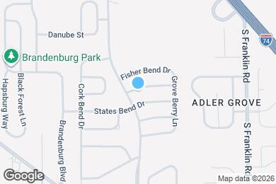 Map image of the property - 8023 Grove Berry Way