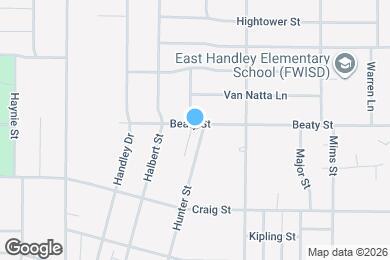Map image of the property - 6800 Beaty St