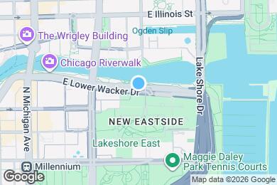 Map image of the property - 367 E Wacker Dr