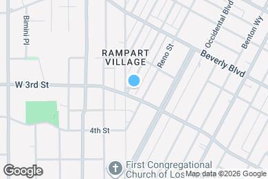 Map image of the property - 254 S Vendome St