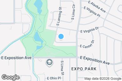 Map image of the property - 11269 E Center Ave