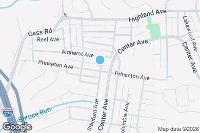 Map image of the property - 22 Stanford Ave