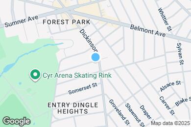 Map image of the property - 572 Dickinson St