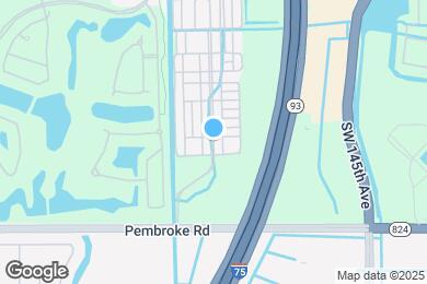 Map image of the property - 1505 SW 147th Ave