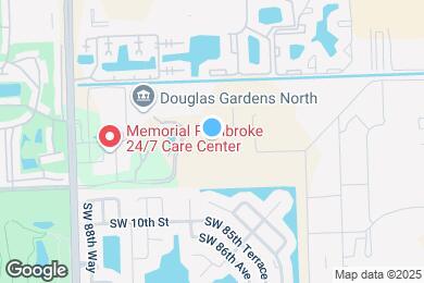 Map image of the property - Douglas Gardens Senior Living and Health
