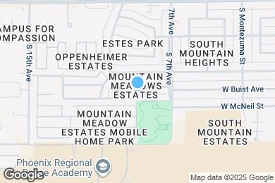 Map image of the property - 807 W Buist Ave