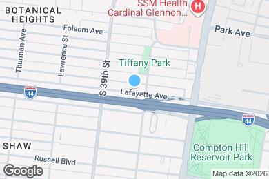Map image of the property - 3817 Lafayette Ave