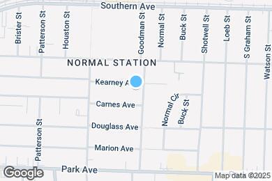 Map image of the property - 3809 Kearney Ave