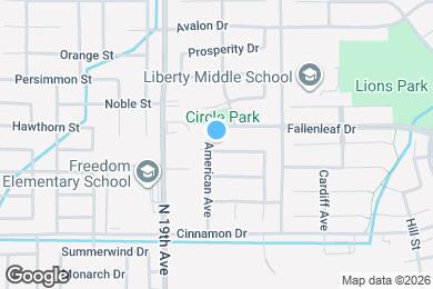 Map image of the property - 1098 Columbus Way