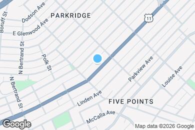 Map image of the property - The Bookstore Apartments