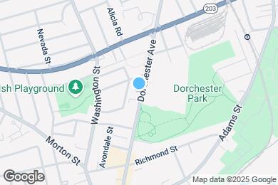 Map image of the property - 2145 Dorchester Ave
