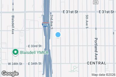 Map image of the property - 3228 3rd Ave S