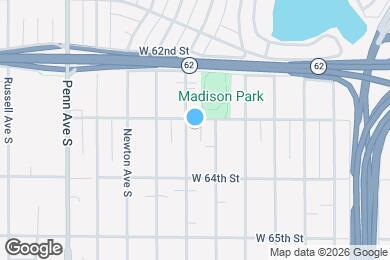Map image of the property - 6309 Logan Ave S