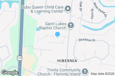 Map image of the property - 595 Hibernia Oaks Dr