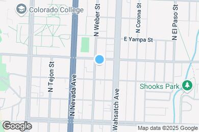 Map image of the property - 821 N Weber St