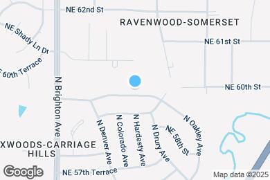 Map image of the property - 5400 NE 59th Ter