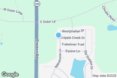 Map image of the property - 2513 Appaloosa Ln