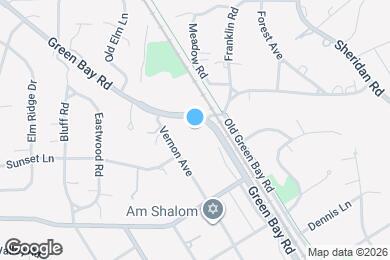 Map image of the property - 952 Green Bay Rd