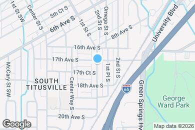 Map image of the property - 1707 1st St S