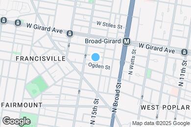 Map image of the property - 1519 Ogden St