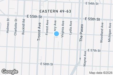 Map image of the property - 5609 Tracy Ave