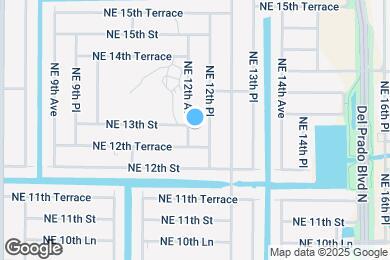 Map image of the property - 1225 NE 12th Ave
