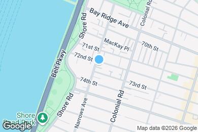 Map image of the property - 7209 Narrows Ave