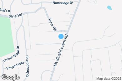 Map image of the property - 124 Mount Sinai Coram Rd