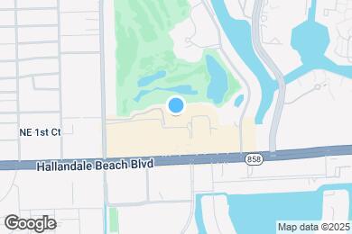 Map image of the property - 1755 E Hallandale Beach Blvd