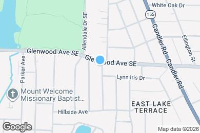 Map image of the property - 2811 Glenwood Ave SE