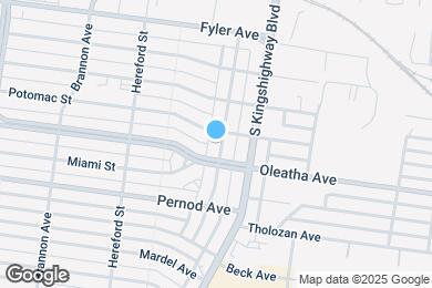 Map image of the property - 3443 Lawn Ave