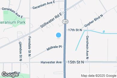 Map image of the property - 1037 Century Avenue North
