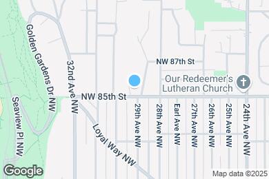 Map image of the property - 8504 Edgewest Dr NW